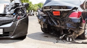 car insurance accident on street