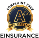 EINSURANCE A+ Rating - No Complaints